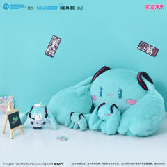 初音未来-BEMOE可爱体系列超大毛绒玩偶-资料图