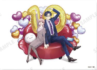 桃濑成海&二藤宏嵩B-十周年纪念展A4插画卡