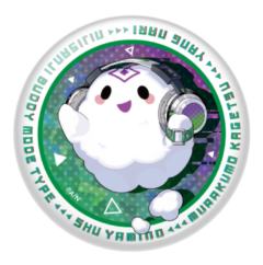 丛云花月(玩偶)-伙伴模式吧唧