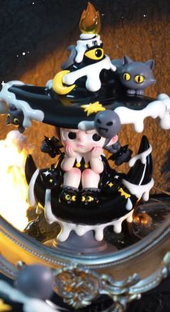 魔法烛光女巫（黑月亮底座）-资料图