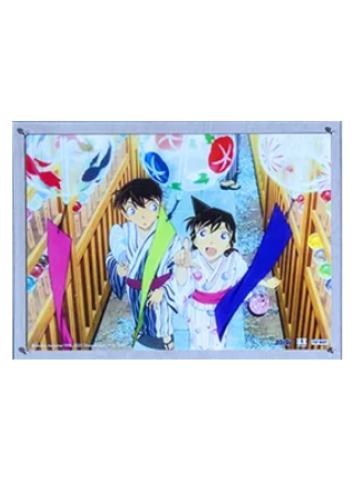 工藤新一&毛利兰-8等福伙伴同行艺术彩画