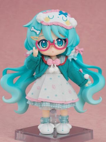 粘土人Doll 初音未来 居家穿搭