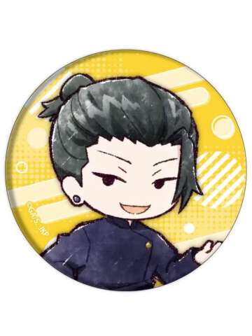 夏油杰-怀玉·玉折涂鸦Q版吧唧