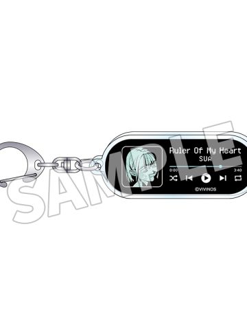 SUA-音乐播放器风亚克力钥匙扣