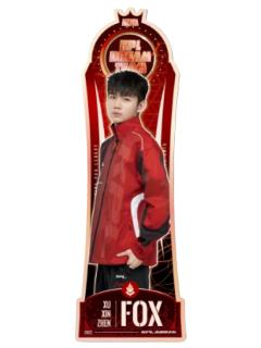 九尾(冠军异形款红)-AURORA极光系列镭射票
