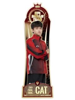 Cat(冠军异形款金)-AURORA极光系列镭射票