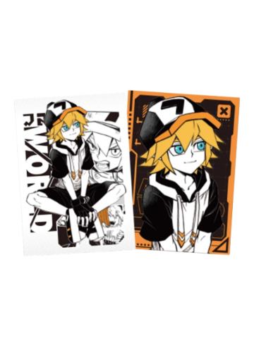 金-漫画坐姿系列拍立得第一弹