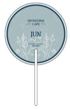 中国cafe限定满额团扇 俊
