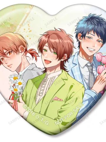 矢口恭介&远野高志&加岛优多人（特典）-西装徽章