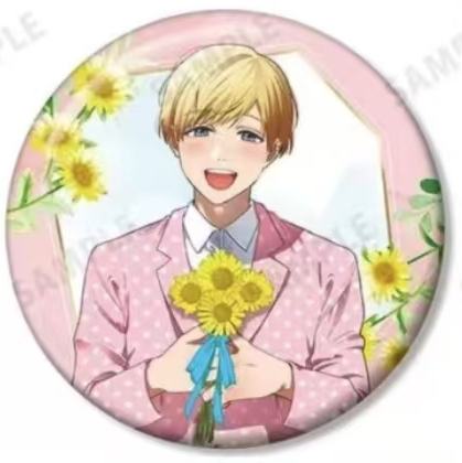 明美圭一-西装大徽章