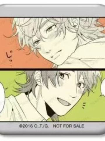 矢口恭介&远野高志双人（特典）-原画单色吧唧