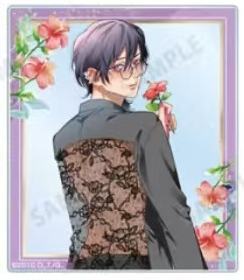 鹿谷树-西装亚克力卡