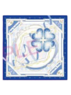 蓝色(丝巾)-动画系列快闪限定单领周边