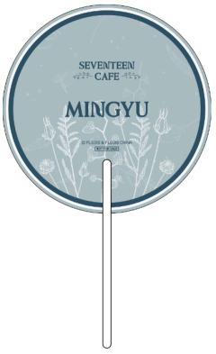 中国cafe限定满额团扇 奎