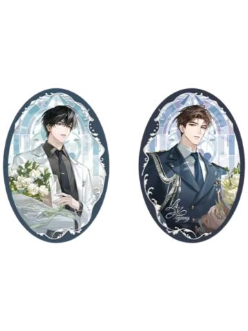 许则＆陆赫扬-花之礼赞系列徽章套组