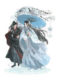 蓝忘机&魏无羡(立牌)-江南雨系列周边