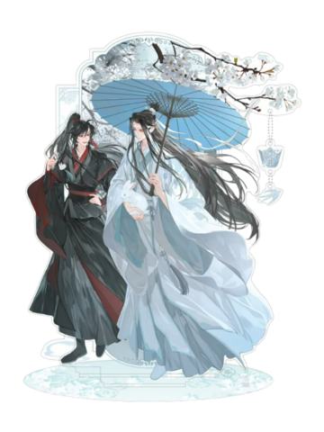 蓝忘机&魏无羡(立牌)-江南雨系列周边