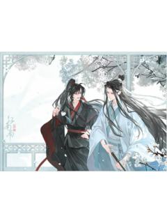 蓝忘机&魏无羡(PET透卡)-江南雨系列周边