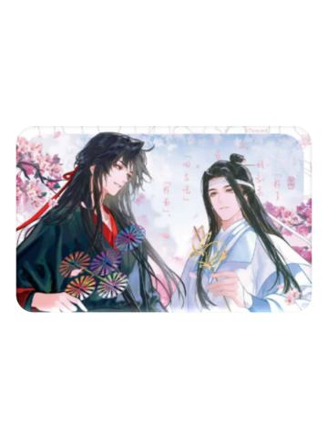 蓝忘机&魏无羡(方徽章)-风舞年花系列周边