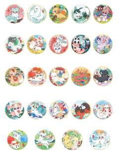 二十四节气马口铁徽章