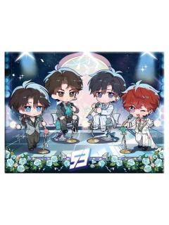 多人-LASER台前幕后无边色纸