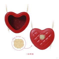 三枝明那-棱镜之心六月新娘心形娃包