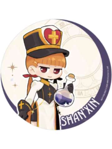 山新-星律回响系列亚克力流沙杯垫