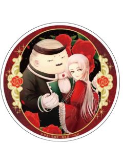 西莱丝汀&老爷-漫画第6卷发售记念Gratte特典杯垫