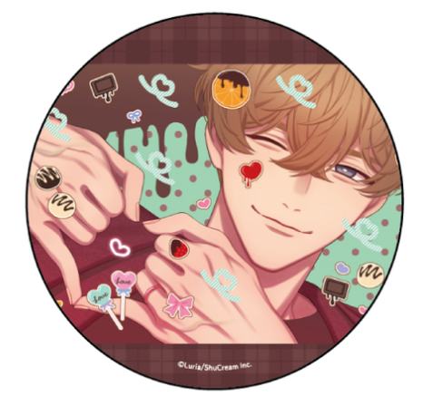 亚克力杯垫F-emo cafe午夜糖果系列