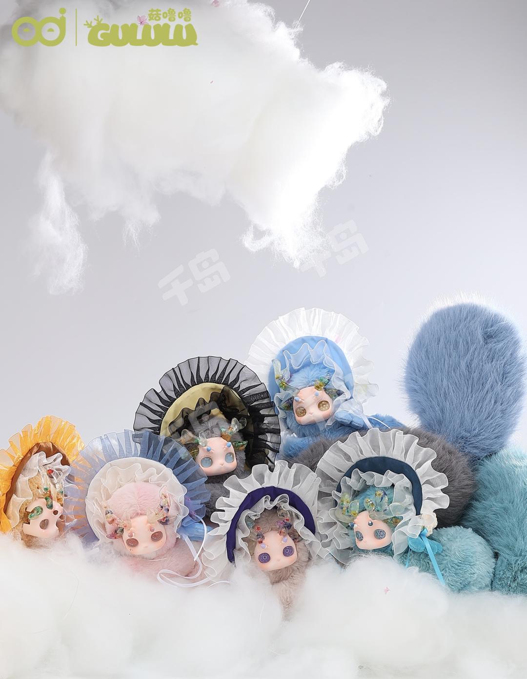 【GULULU】キノコルル一鹿生花シリーズ　 6体セット 一鹿生花系列| GULULU菇噜噜- GULULU菇噜噜- 毛绒- 盲盒｜千岛