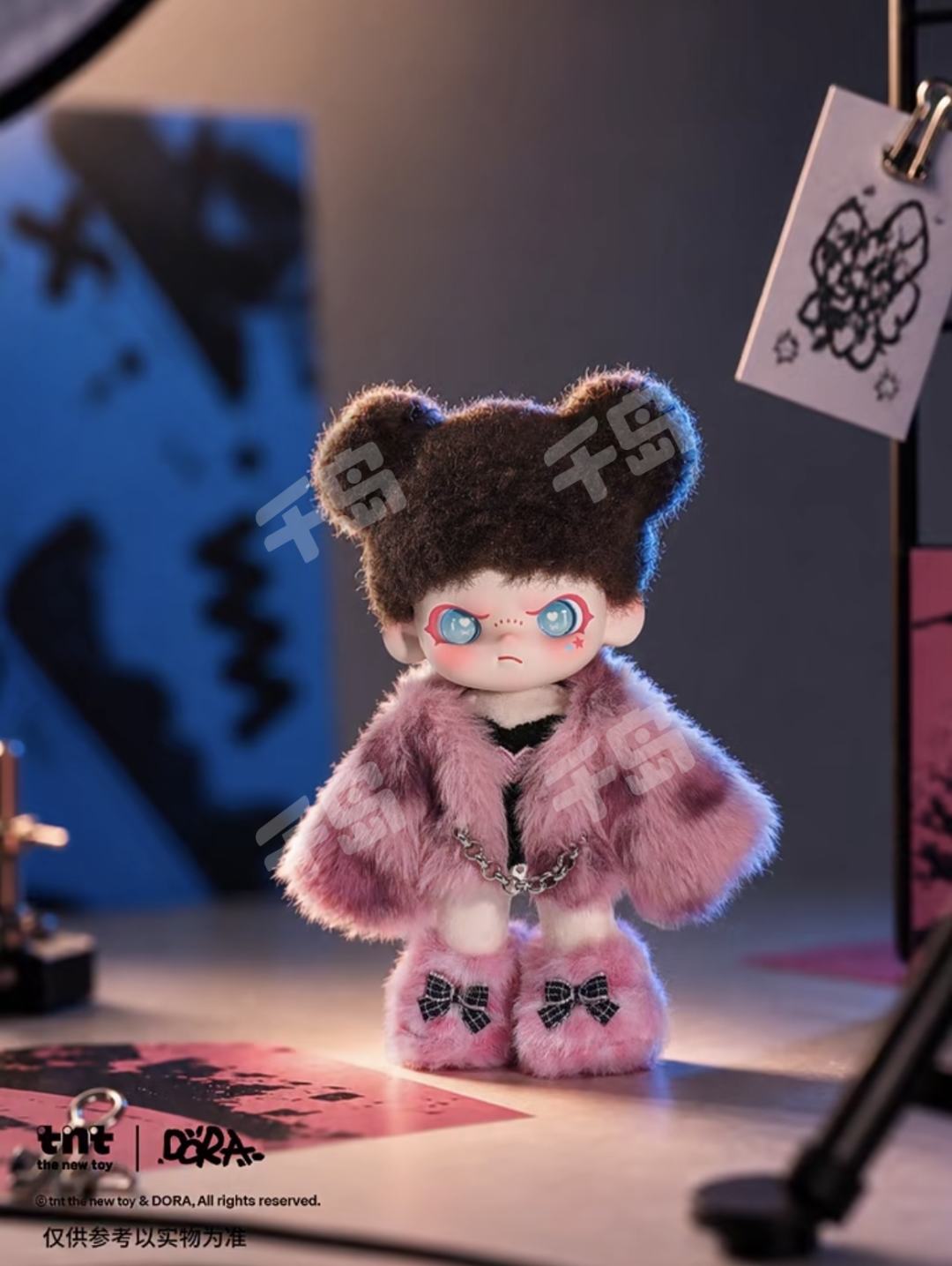 甜酷警告系列毛绒挂件| DORA - DORA - 毛绒- 盲盒系列- 毛绒系列｜千岛
