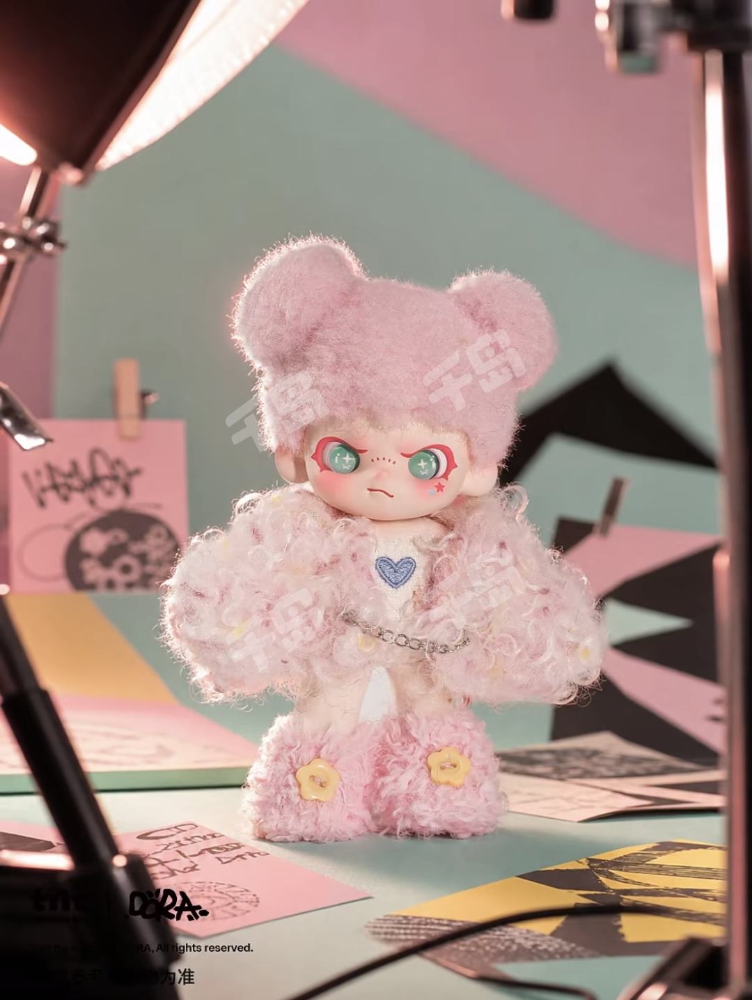 甜酷警告系列毛绒挂件| DORA - DORA - 毛绒- 盲盒系列- 毛绒系列｜千岛