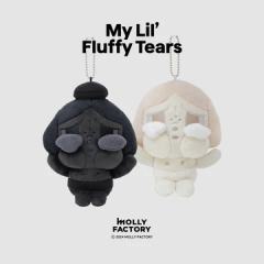 My Lil' Fluffy Tears毛绒挂链-全体黑（尺寸XS）-资料图