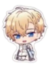 Heathcliff-Friend Characters闪贴纸