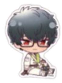 Lennox-Friend Characters闪贴纸
