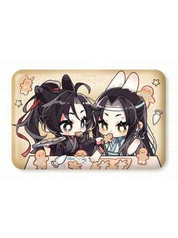魏无羡＆蓝忘机(饼干款)-云深兔绕系列吧唧