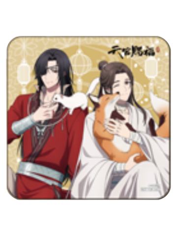 谢怜&花城2-the chara cafe饮料特典杯垫