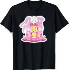 10周年（黑色）-全员和视觉图T恤