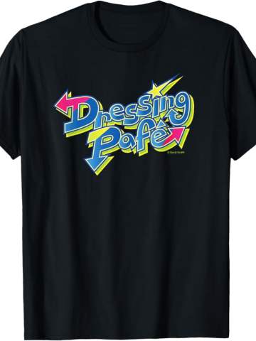 Dressing Pafé（黑色）-全员和视觉图T恤