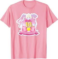 10周年（粉色）-全员和视觉图T恤