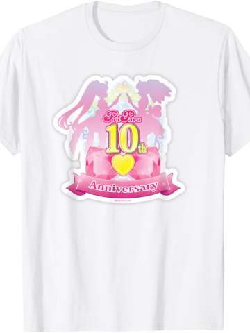 10周年（白色）-全员和视觉图T恤
