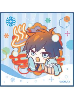 玉森-雪景和服方巾