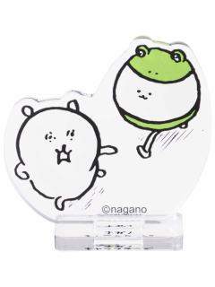 自嘲熊&青蛙熊-nagano亚克力立牌扭蛋