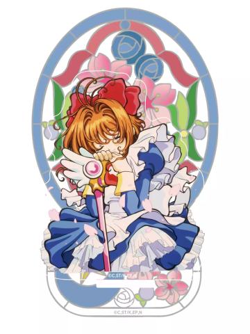 木之本樱1-ComeFor彩窗亚克力立牌