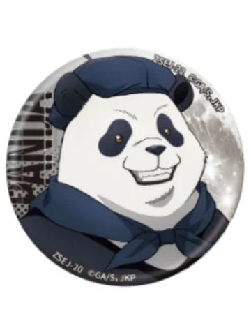 熊猫(常规款)-咒印双魂马口铁徽章