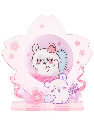 飞鼠-樱花季光栅吧唧亚克力立牌套装