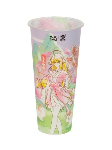 涂山红红-大塑杯-益禾堂联名周边