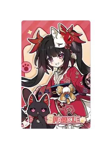 花火-小不点猫猫系列镭射收藏票