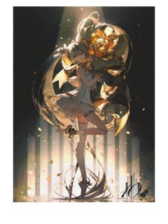 初音未来A4-初音未来交响乐2025明信片套装