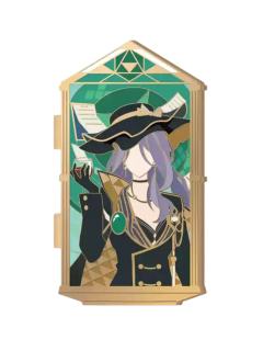 翡翠-石心誓环系列金属徽章